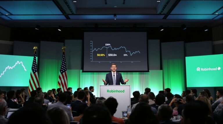 Robinhood Chief: US Global Finance Leadership at Risk Over Token Rules Delay